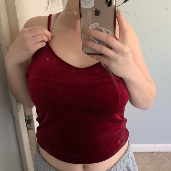 Forever 21 Velvet tank top - Picture 4 of 4